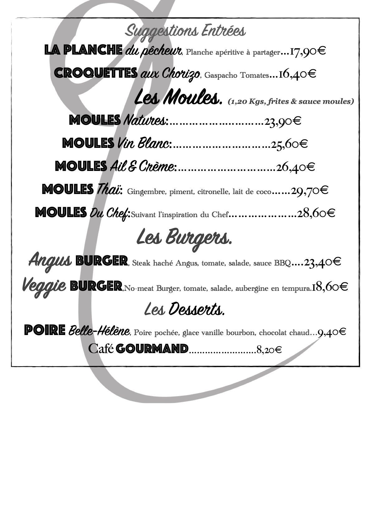 Suggestions Septembre